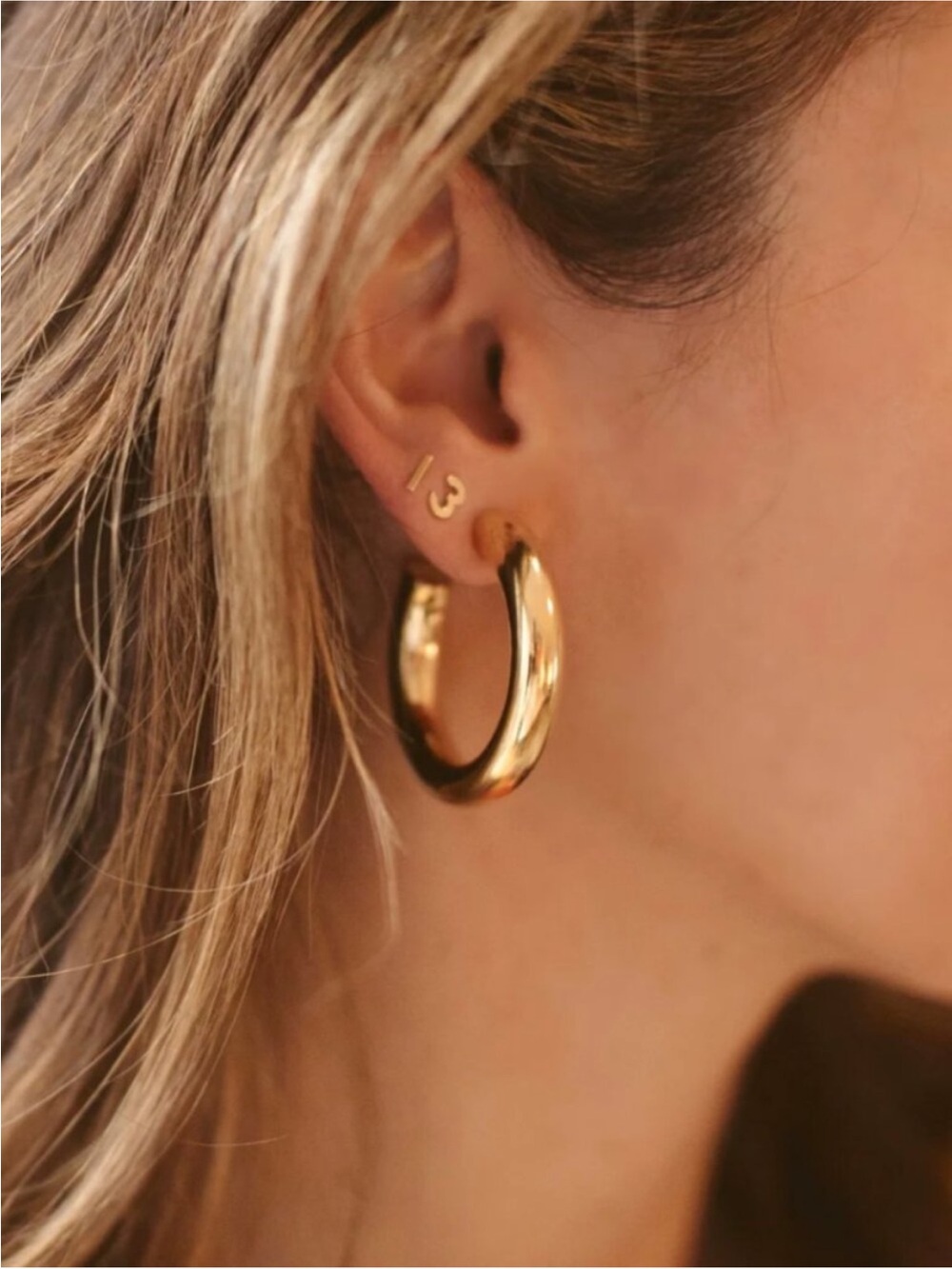 Brinker + Eliza Jumbo Gold Hoops